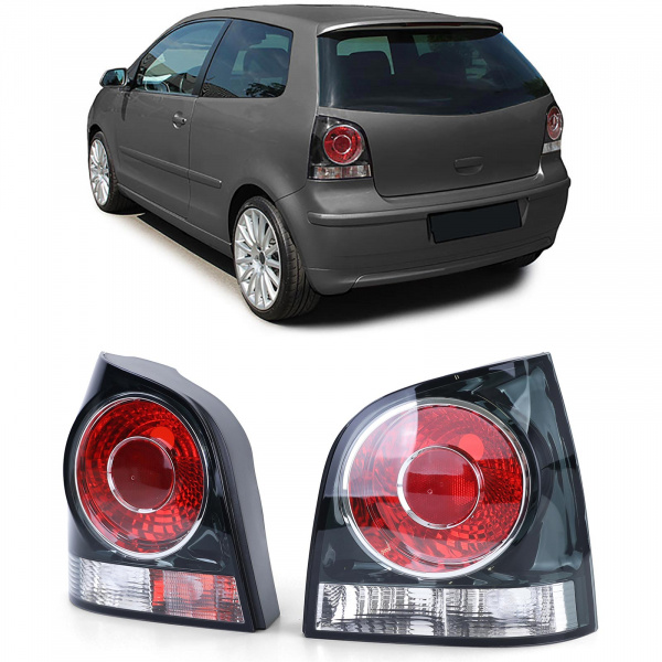 Upgrade Design Rückleuchten für VW Polo 9N3 09-09 schwarz